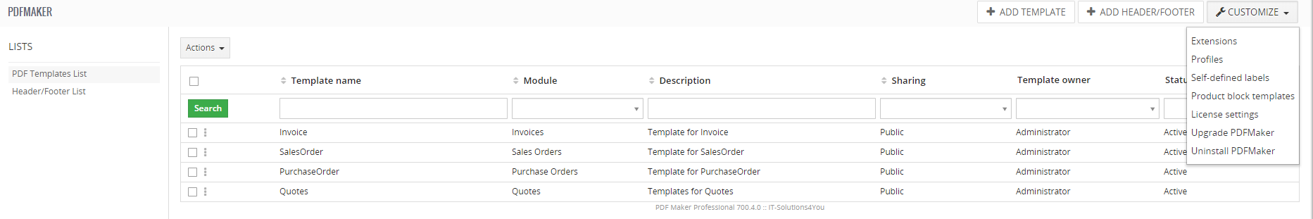 pdf maker for vtiger 7 it solutions4you